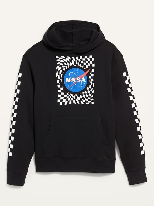 View large product image 2 of 2. NASA Graphic Gender-Neutral Pullover Hoodie for Adults
