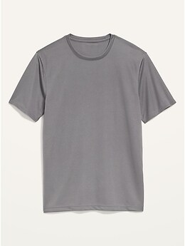 Neutral Organic Mens Roll Up Sleeve cotton T-shirt › Sport Grey (O60012) ›  9 Colors