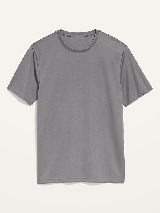L'image numéro 3 présente T-shirt de base en maille à contrôle des odeurs Go-Dry Cool pour homme