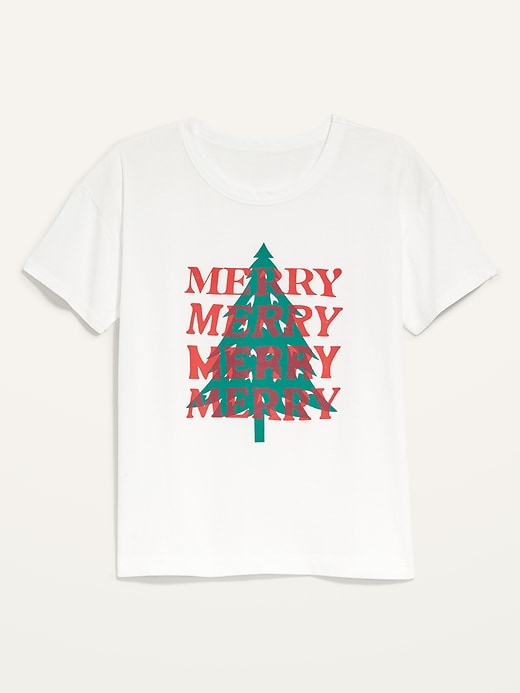 Image number 4 showing, Matching Holiday Graphic T-Shirt for Women