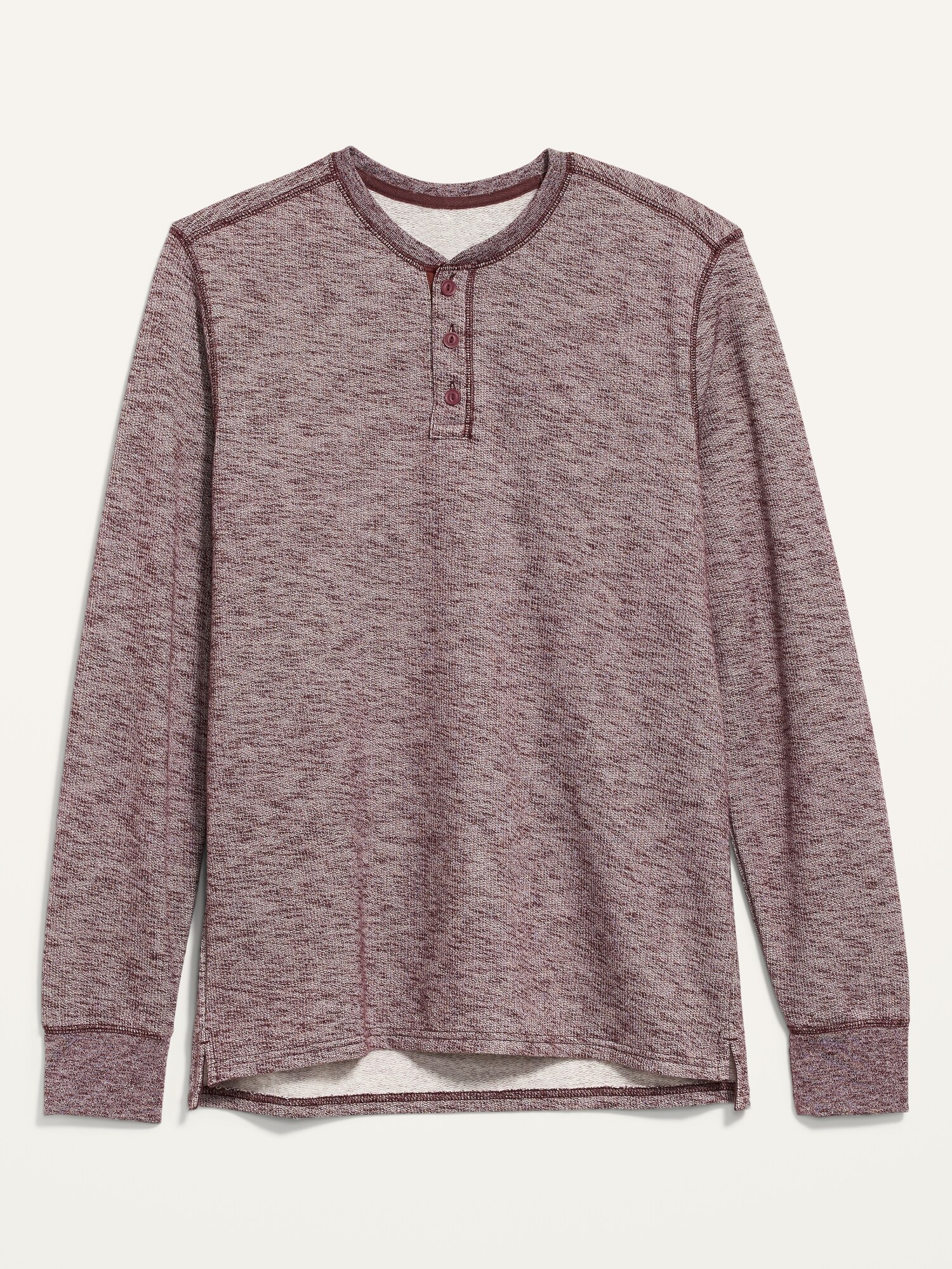 Cozy 2025 henley sweatshirt