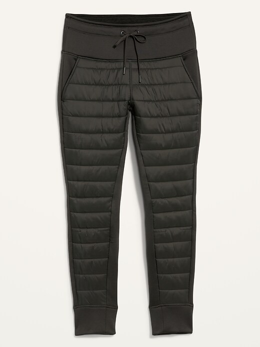 Image number 4 showing, High-Waisted UltraCoze Quilted Hybrid Jogger Leggings for Women