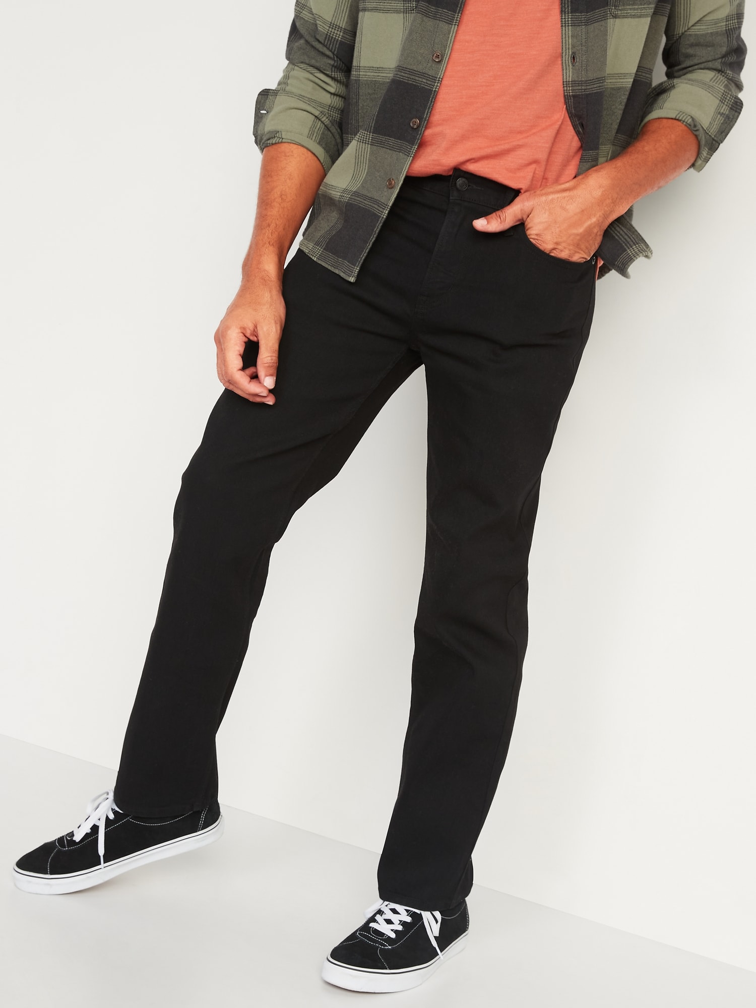 old navy mens black jeans