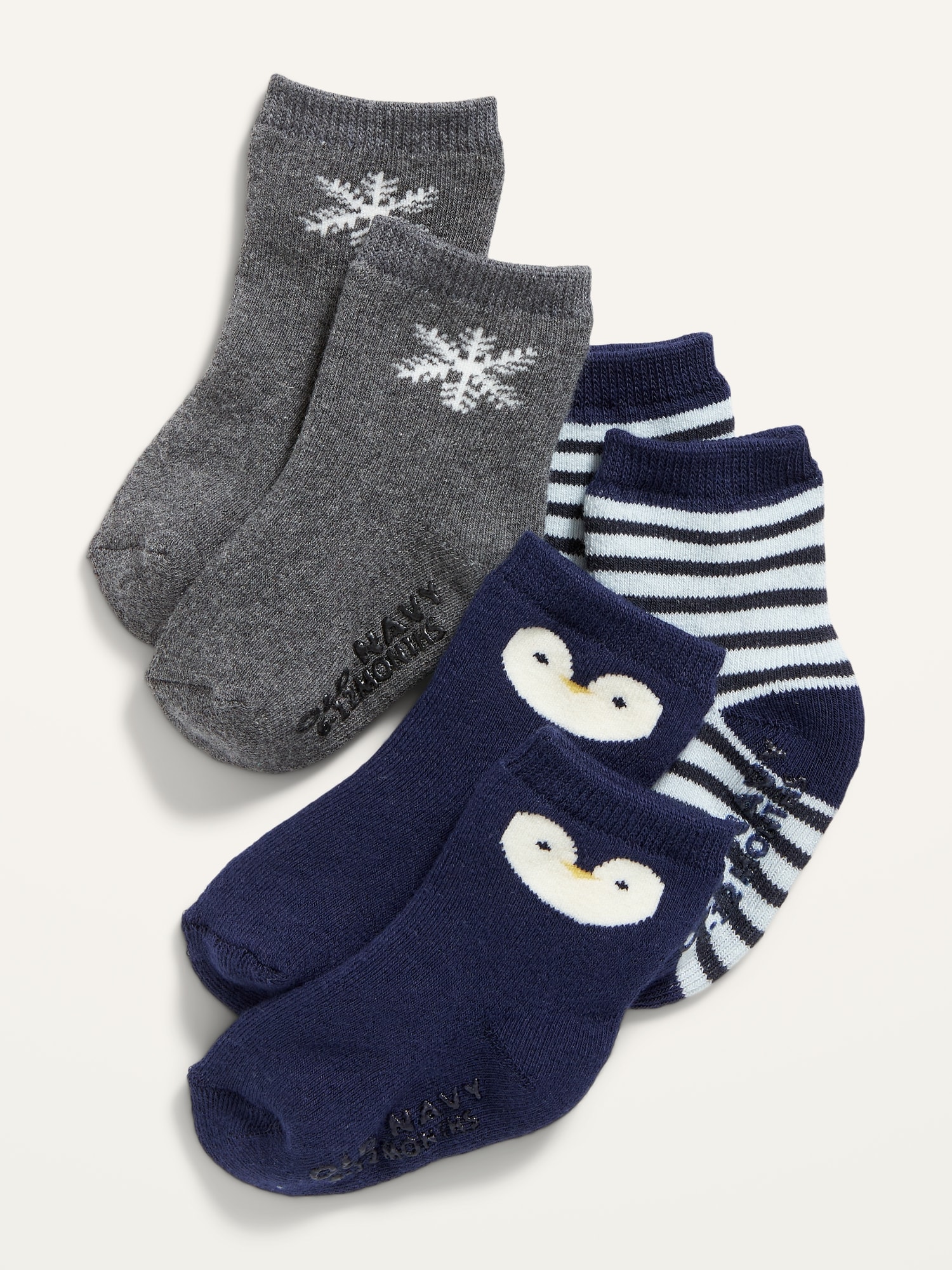 Navy blue store baby socks