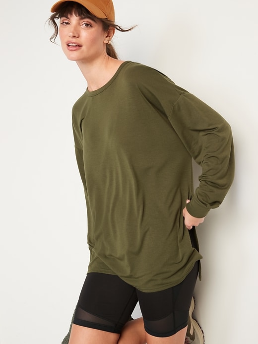 Image number 5 showing, Long-Sleeve UltraLite All-Day Performance Tunic T-Shirt