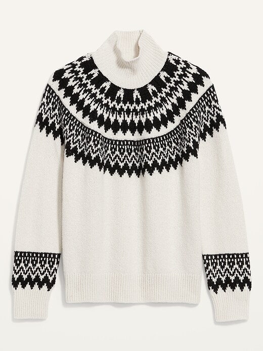 Cozy Fair Isle Turtleneck Sweater for Women | Old Navy