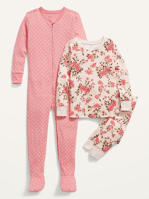 Unisex 3-Piece Pajama Set for Toddler & Baby
