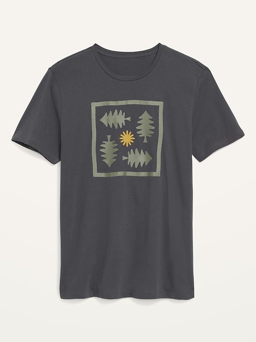 Image number 4 showing, Soft-Washed Graphic T-Shirt