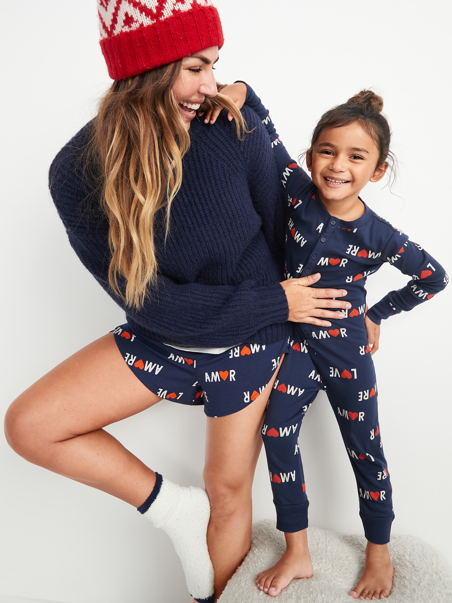 Unisex Valentine's Day Pajama Set for Toddler & Baby