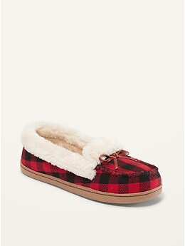 Plaid 2025 moccasins womens