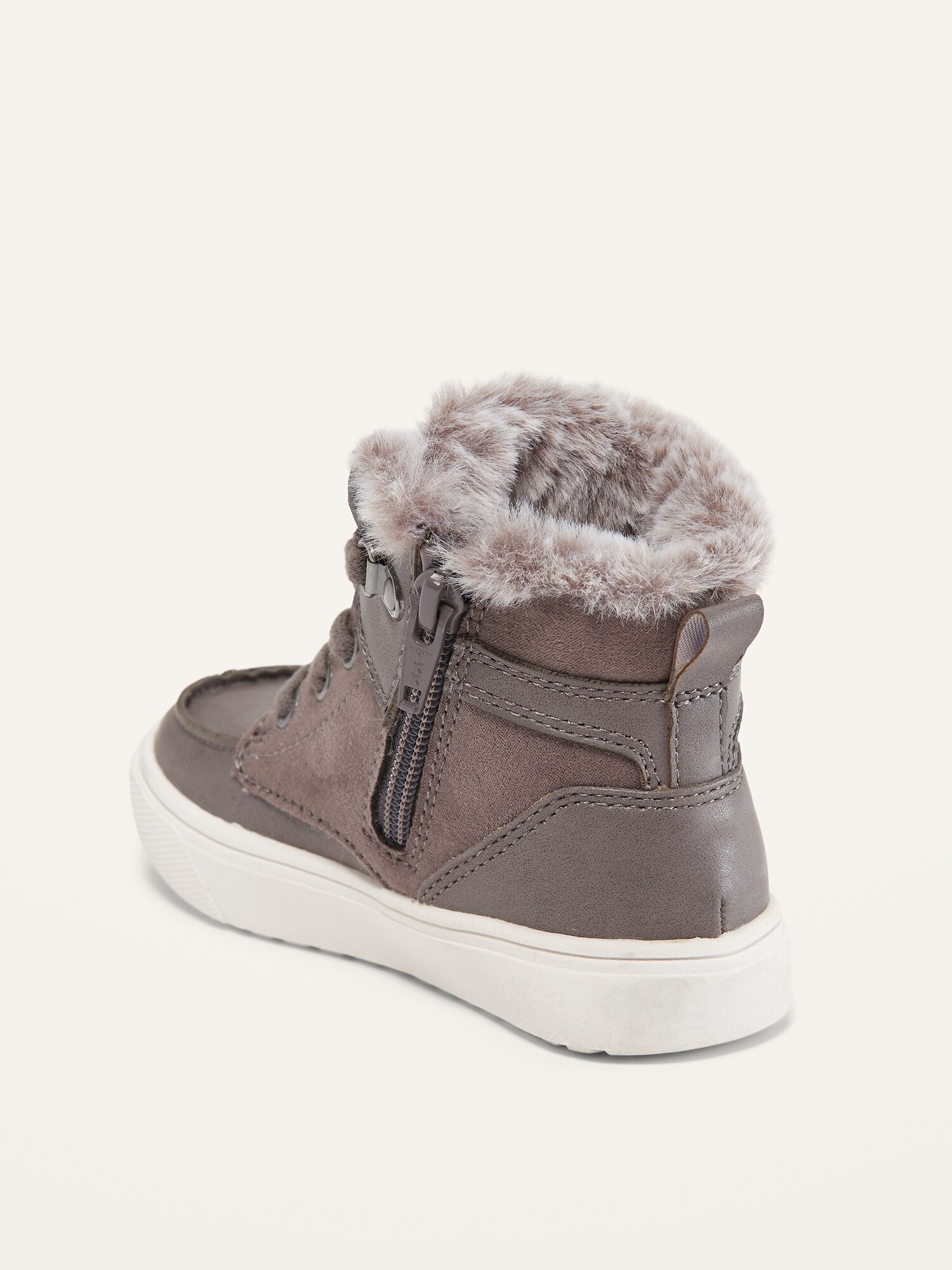 Boys fur lined boots sale