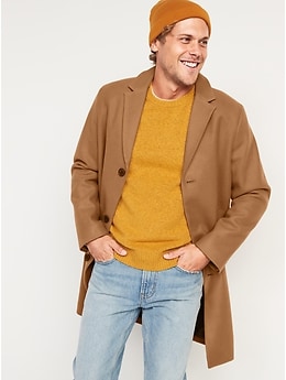 old navy tweed coat