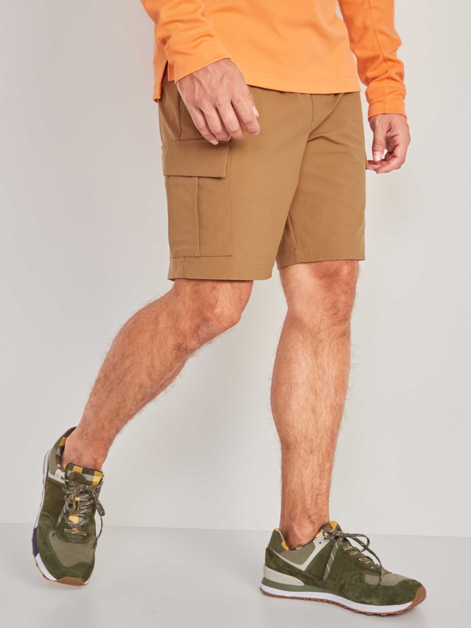 mens navy cargo shorts