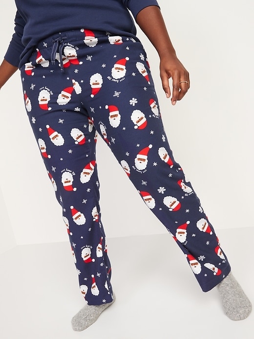 Mid-Rise Printed Flannel Pajama Pants for Women | Old Navy