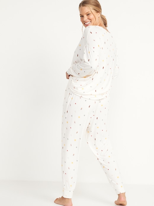 High-Waisted Sunday Sleep Ultra-Soft Jogger Pajama Pants for Women