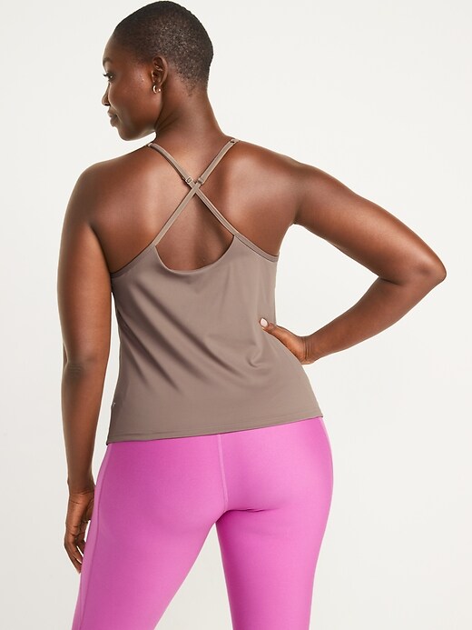 Image number 2 showing, PowerSoft Strappy Shelf-Bra Tank Top for Women