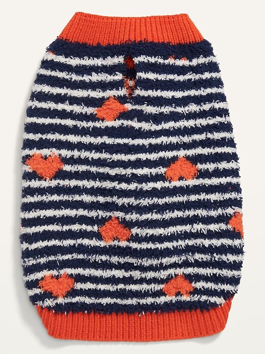 View large product image 2 of 2. Cozy-Knit Patterned Sweater for Pets
