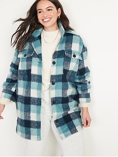 womens flannel jackets
