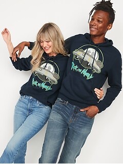 Rick and Morty™ Gender-Neutral Pullover Hoodie for Adults