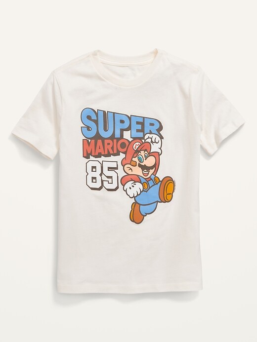 View large product image 1 of 2. Gender-Neutral Licensed Game Graphic T-Shirt for Kids