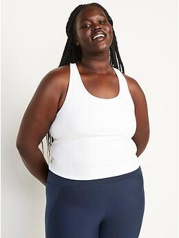 Camisole courte à soutien-gorge intégré Powersoft pour Femme