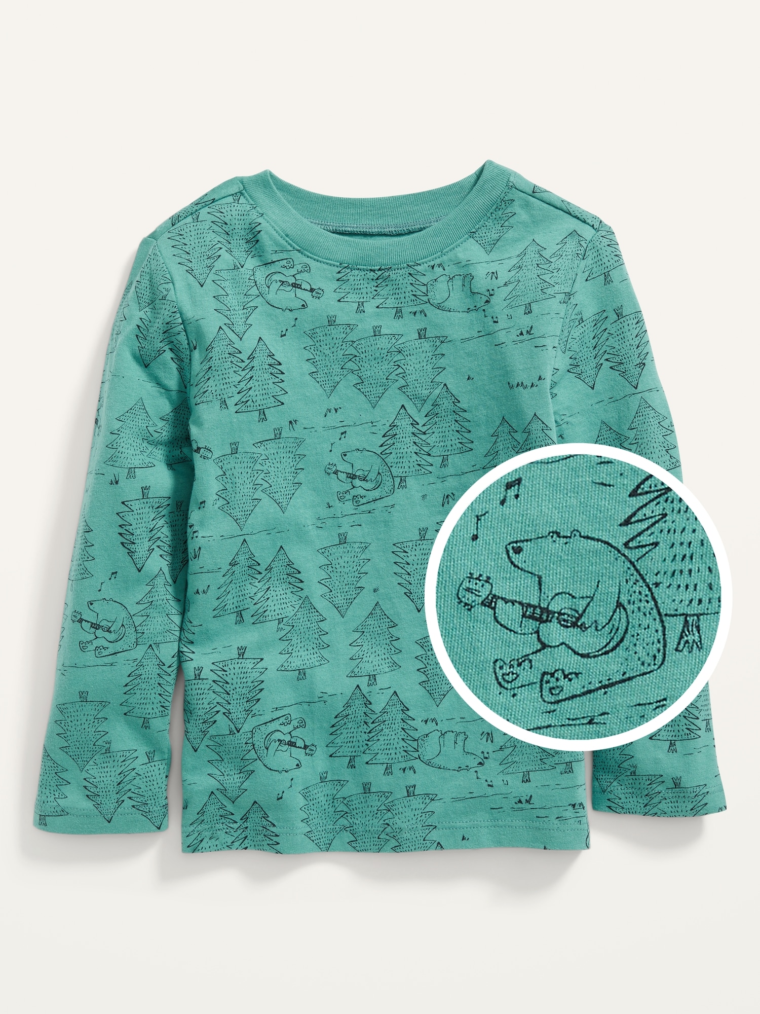 Unisex Printed Long-Sleeve T-Shirt for Toddler | Old Navy