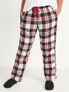 old navy flannel pants
