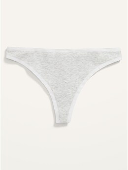 Supima® Cotton-Blend Thong Underwear for Women
