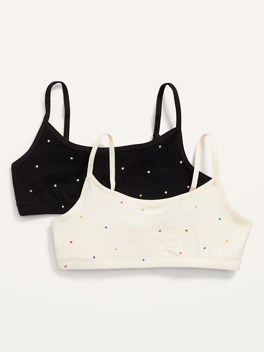 Old Navy - Patterned Cami Bra 2-Pack for Girls