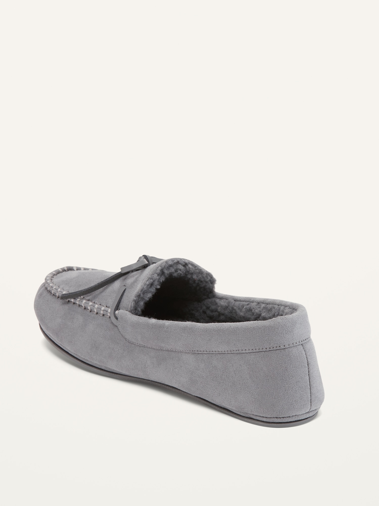 mens moccasin slippers old navy