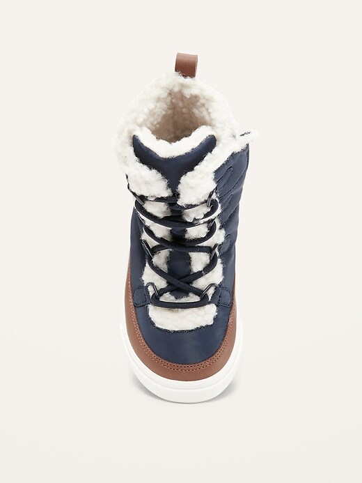 Shearling lined hot sale sneaker boot