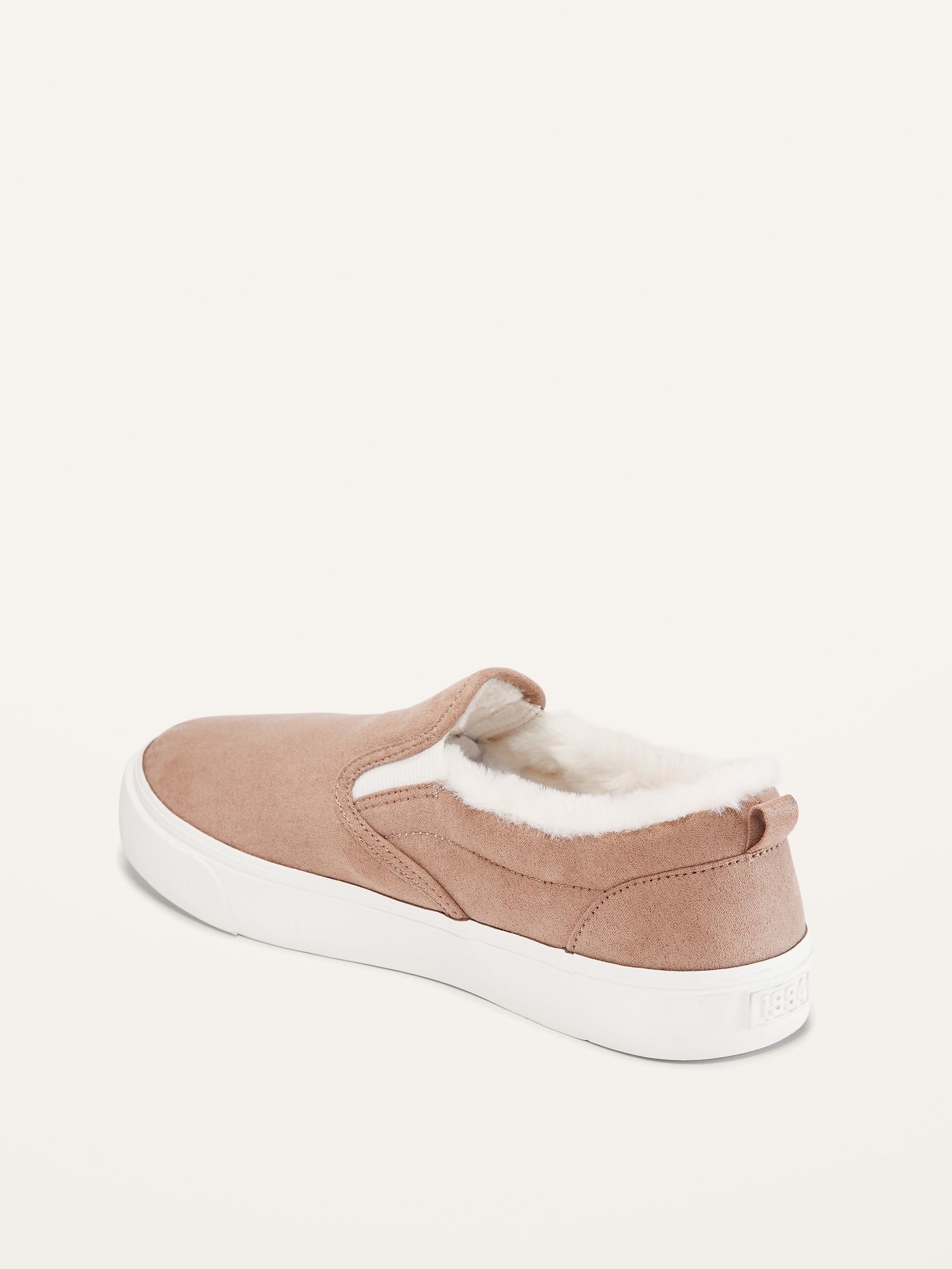 Sherpa slip 2024 on sneakers