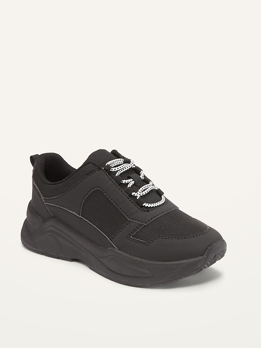 Old Navy Gender-Neutral Ripstop Hiking Sneakers for Kids. 1