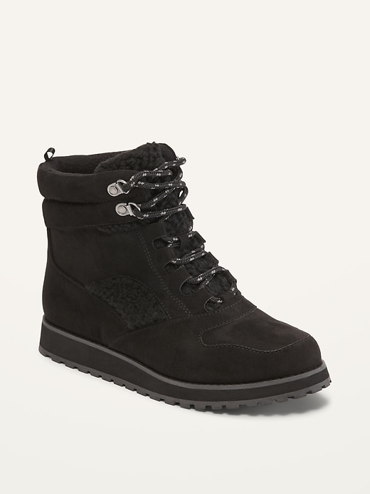 Old Navy WaterRepellent FauxSuede Hiking Boots for Women