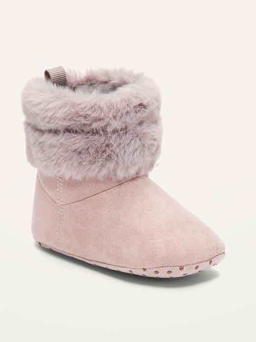 old navy fuzzy boots