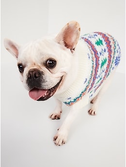 old navy cozy sweater for pets