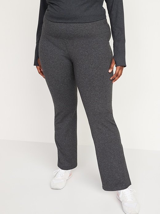 Image number 7 showing, High-Waisted CozeCore Flare Pants