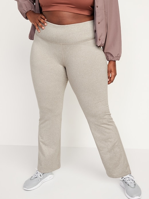 Image number 7 showing, High-Waisted CozeCore Flare Pants for Women
