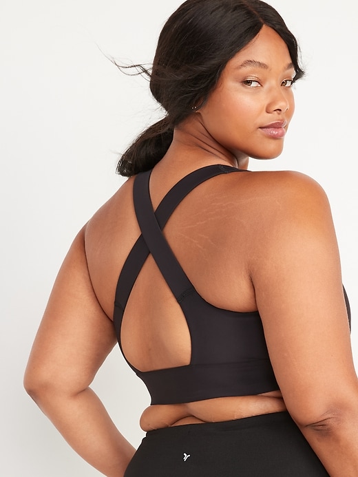 Image number 8 showing, Medium Support PowerSoft Sports Bra 2X-4X