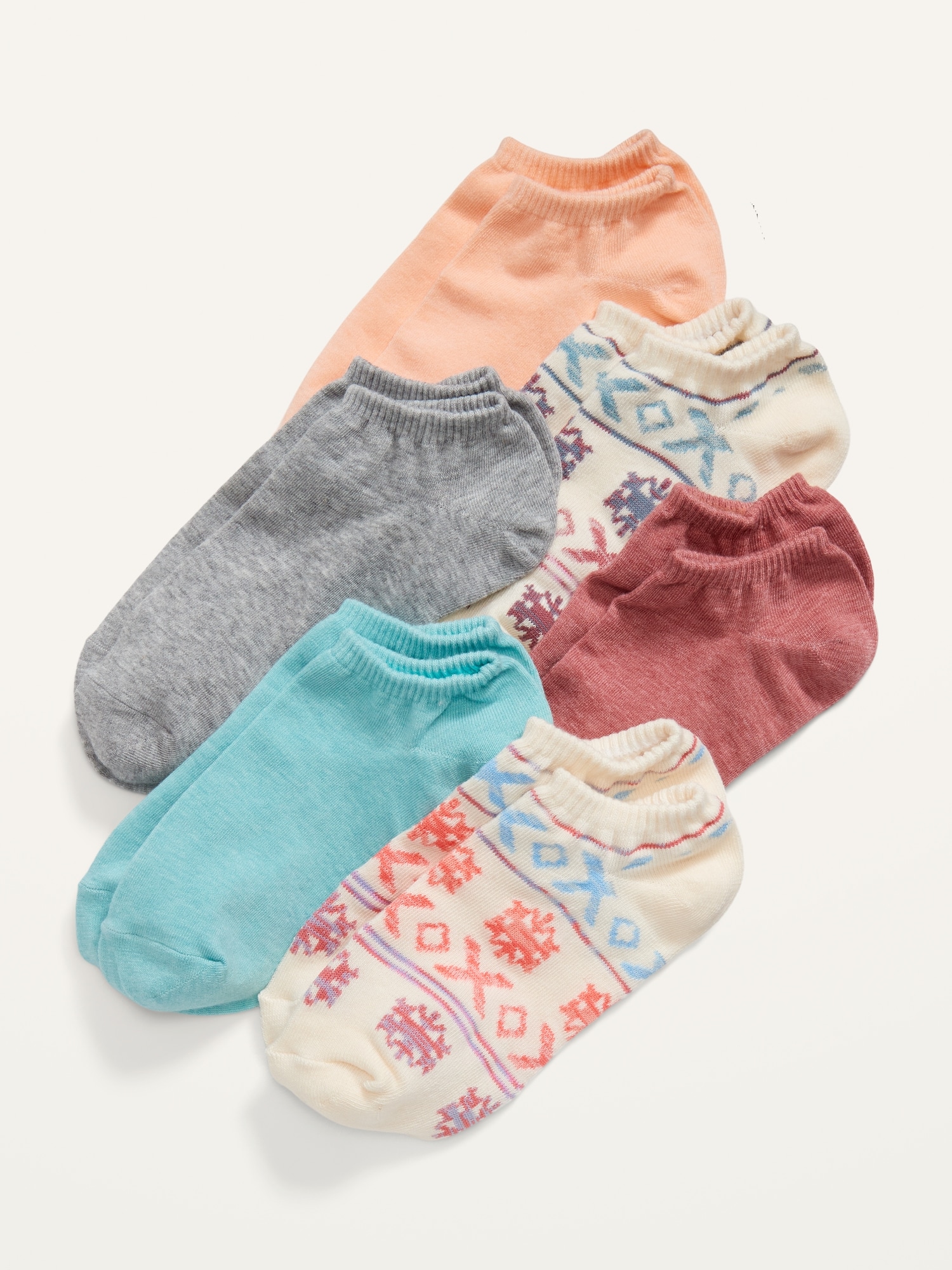Novelty Ankle Socks 6Pack For Women Old Navy