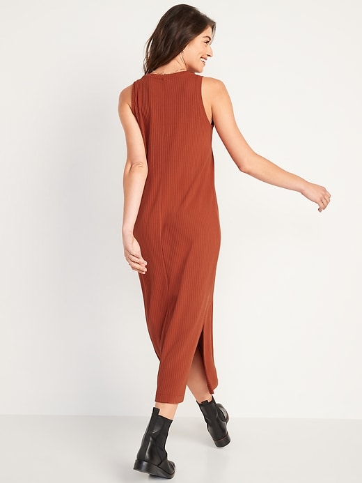 Image number 6 showing, Ribbed Maxi Dress