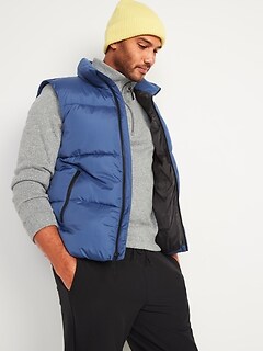 old navy puffer vest for men