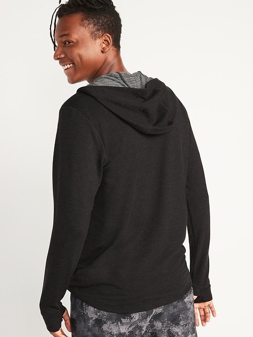 Image number 2 showing, Live-In French Terry Go-Dry Zip Hoodie