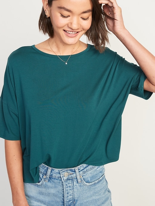 elbow length tee shirts old navy