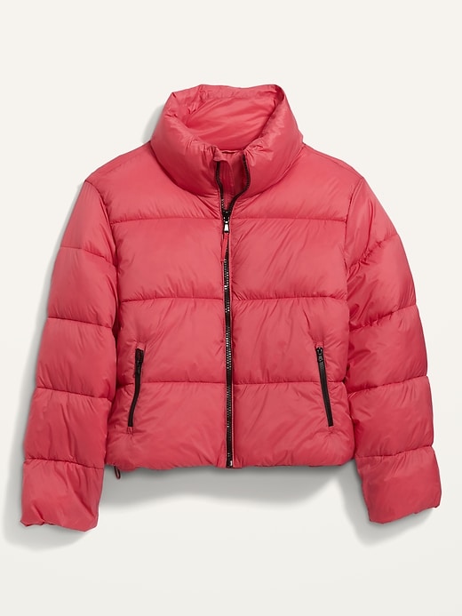 Water-Resistant Frost Free Short Puffer Jacket