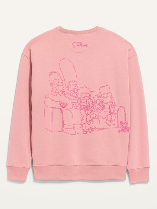 View large product image 2 of 3. The Simpsons&#153 Graphic Gender-Neutral Sweatshirt for Adults