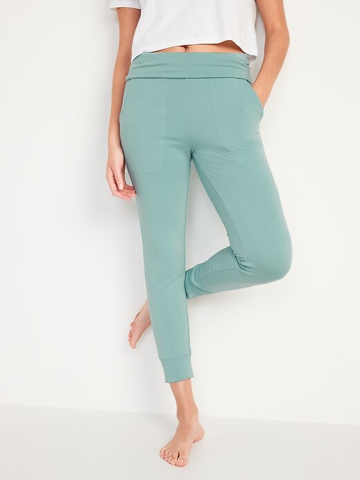 Image number 5 showing, Mid-Rise Live-In Jogger Sweatpants for Women