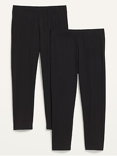 Buy Black Knitted Cotton Blend Cotton Leggings (Leggings) for INR599.00