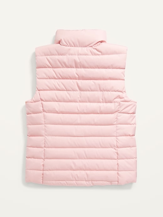 View large product image 2 of 2. Frost-Free Narrow-Channel Puffer Vest for Girls
