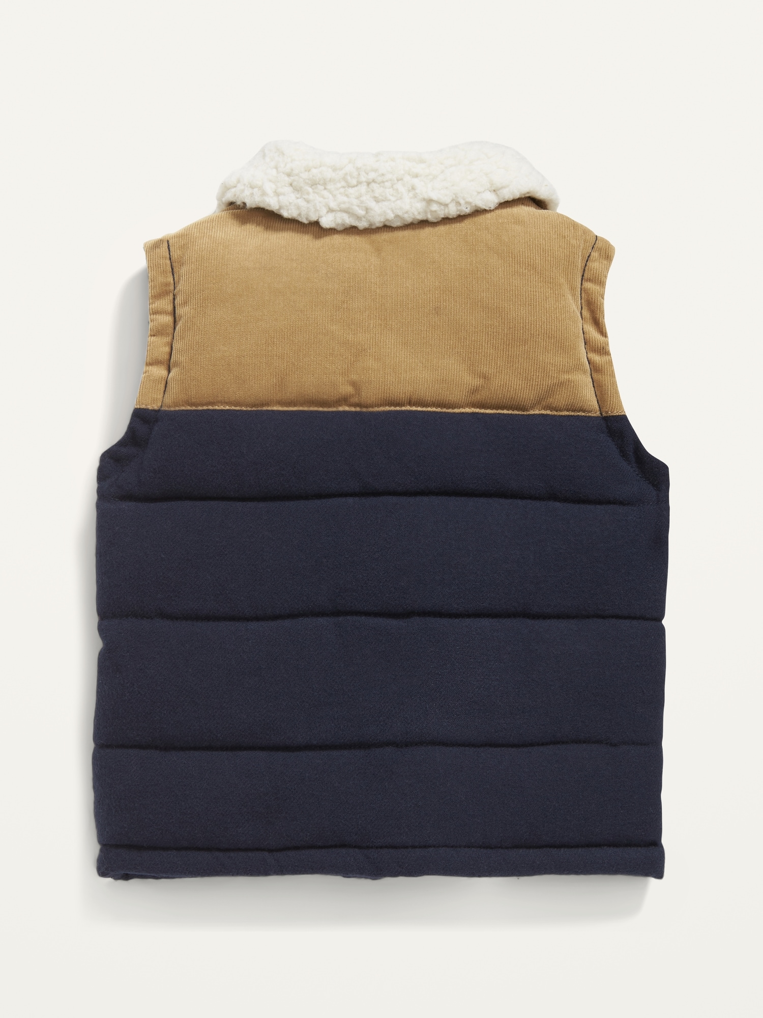 Sherpa vest hot sale old navy